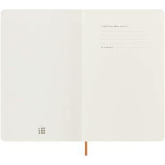 Moleskine 100% VEGEA® Capri L soft cover notebook - ruled Orange