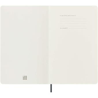 Moleskine 100% VEGEA® Capri Softcover Notizbuch L – liniert Mittelblau