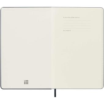 Moleskine Hardcover 12 Monate Wochenkalender L vertikal Schwarz