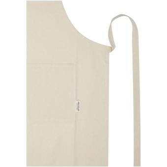 Nia 200 g/m² recycled cotton apron Black