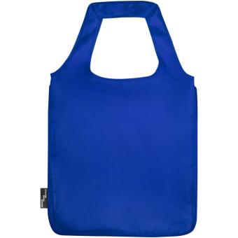 Ash RPET large foldable tote bag 14L Dark blue