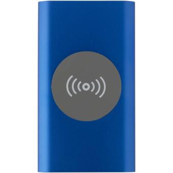 Juice 4000 mAh Typ-C kabellose Powerbank aus recyceltem Aluminium Royalblau