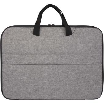 Libra 14” 2-in-1-Laptoptasche aus recyceltem GRS-Material 3 L Heather smoke