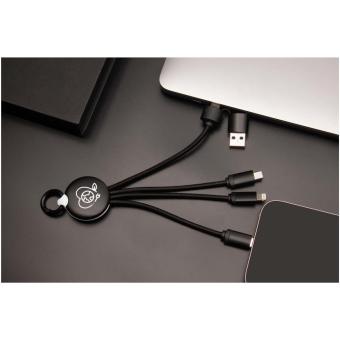 SCX.design C14 15W 5-in-1 charging cable Black