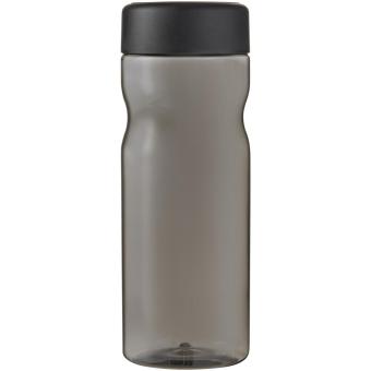 H2O Active® Base Tritan™ 650-ml-Sportflasche mit Drehdeckel, schwarz Schwarz,kohle