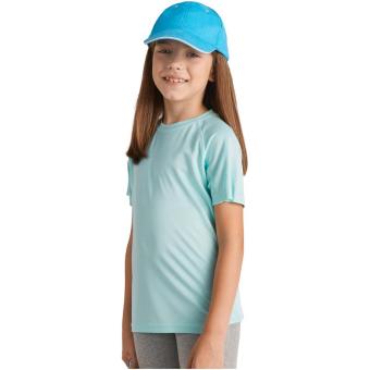 Bahrain short sleeve kids sports t-shirt, turqoise Turqoise | 4