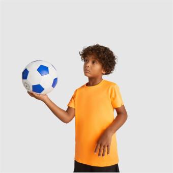 Imola short sleeve kids sports t-shirt, turqoise Turqoise | 4