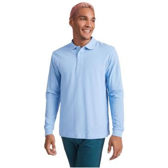 Estrella Langarm Poloshirt für Herren, Granat Granat | 3XL