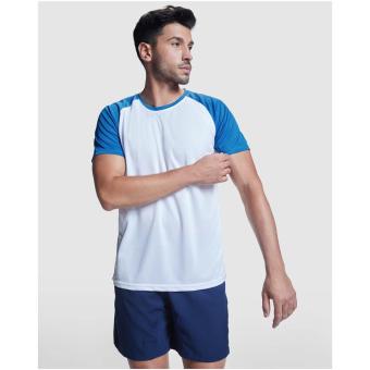 Indianapolis short sleeve unisex sports t-shirt, white/royal White/royal | L