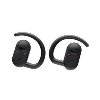 XD Collection Fitsound RCS recycled plastic open ear TWS earbuds Black