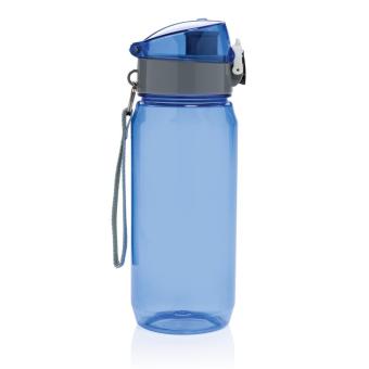 XD Collection Yide RCS  rPET verschließbare Wasserflasche 600ml Blau