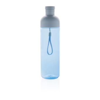 XD Collection Impact RCS recycled PET leakproof water bottle 600ml Aztec blue