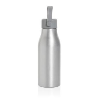 XD Collection Pluto RCS Certified recycled aluminium bottle 680ml Silver