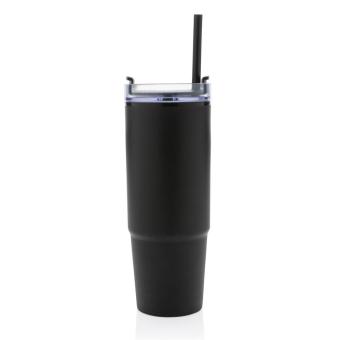 XD Collection Tana RCS plastic tumbler with handle 900ml Black