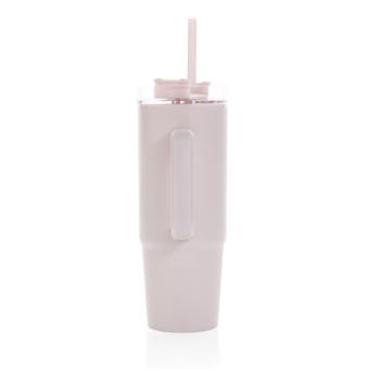 XD Collection Tana RCS plastic tumbler with handle 900ml Pink