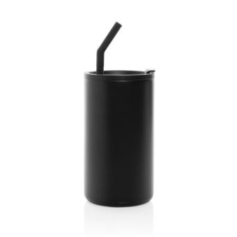 XD Collection Cube RCS certified recycled steel mug 800ml Black