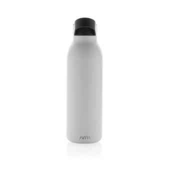 Avira Ara RCS Re-Steel Fliptop Wasserflasche 500ml Weiß