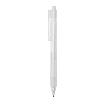 XD Collection X9 frosted pen with silicone grip White