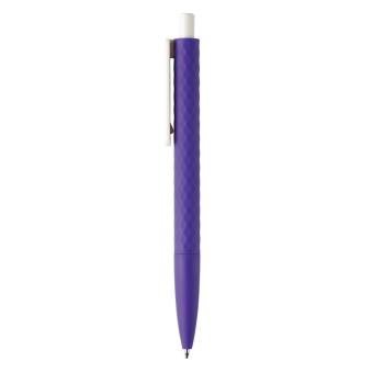 XD Collection X3-Stift mit Smooth-Touch, lila Lila, weiß