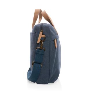 XD Collection Impact AWARE™ 16 oz. rCanvas Laptop-Tasche Blau