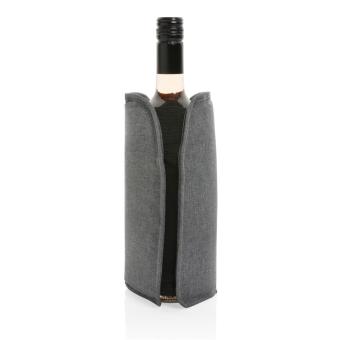 XD Collection Vino AWARE™ RPET wine cooler sleeve Convoy grey