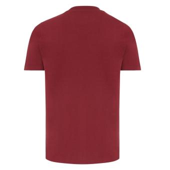 Iqoniq Brett recycled cotton t-shirt, Burgundy red Burgundy red | XXS