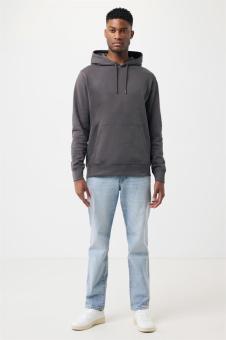 Iqoniq Rila lightweight recycled cotton hoodie, anthracite Anthracite | XXS