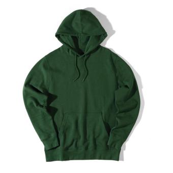 Iqoniq Rila lightweight recycled cotton hoodie,  forest green Forest green | XXS