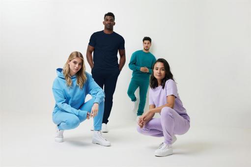 Iqoniq Cooper Jogger aus recycelter Baumwolle, Ruhiges Blau Ruhiges Blau | XXS