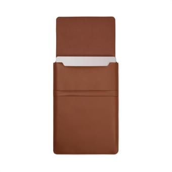 Vinga Timo PU RCS RPET 16" laptop sleeve Brown