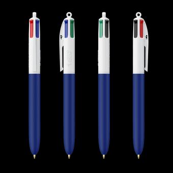 BIC® 4 Colours Soft with Lanyard 