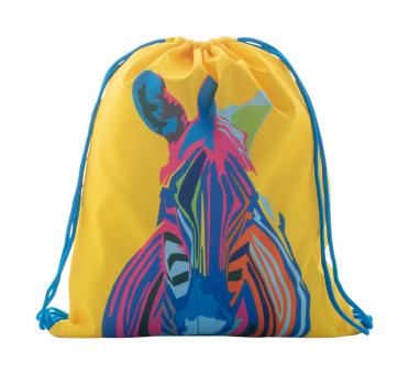 CreaDraw Kids custom drawstring bag for kids Blue/white