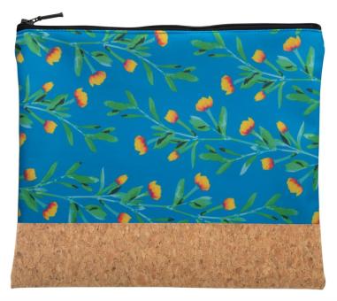 CreaBeauty Cork L custom cosmetic bag, nature Nature,black