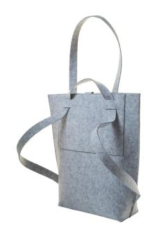 CreaFelt Toteback custom RPET shoulder bag Convoy grey