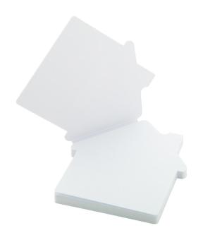 CreaStick House custom sticky notepad White