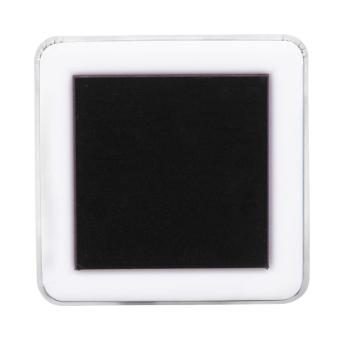 MagBadge Square pin button fridge magnet White