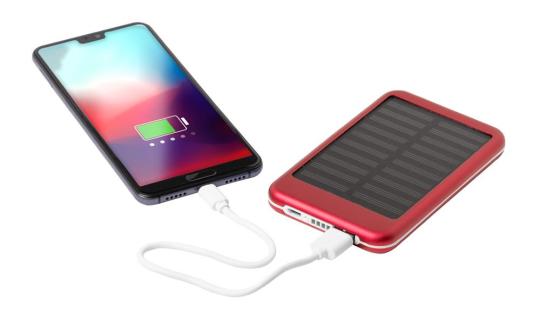 Rudder power bank Red/black