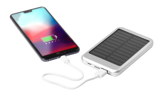 Rudder power bank Silver/black