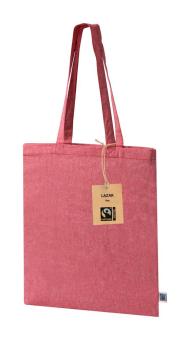 Lazar Fairtrade shopping bag Red