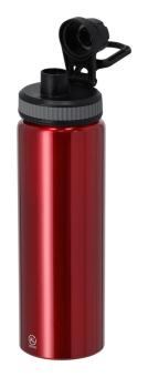 Fouler recycled aluminium sport bottle Red