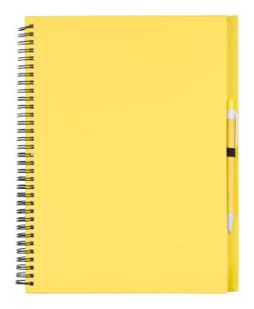 Tecnar notebook Yellow