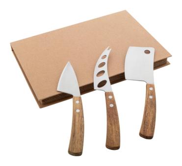 Fontina cheese knife set Nature