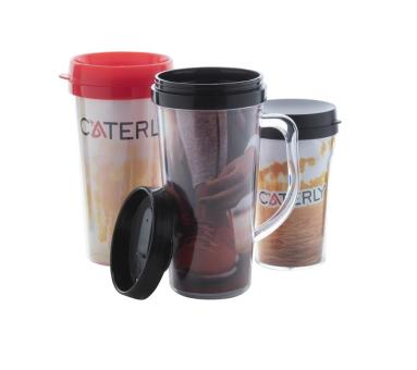 Doppler thermo cup Transparent black