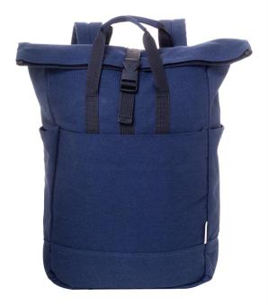 Rebyss Roll recycled canvas backpack Dark blue