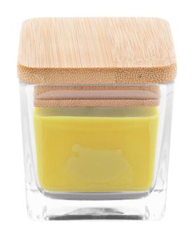 Cubama candle, lemon Yellow