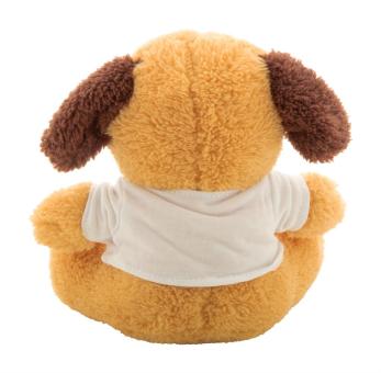 Rebark RPET plush dog Brown