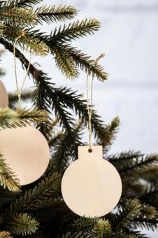 Melbu Christmas tree ornaments, 5 pcs Nature