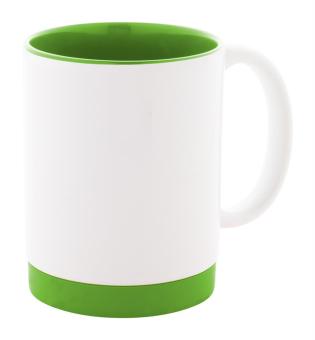 MultiColour Plus sublimation mug Green