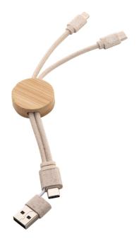 Nihon USB Ladekabel Natur