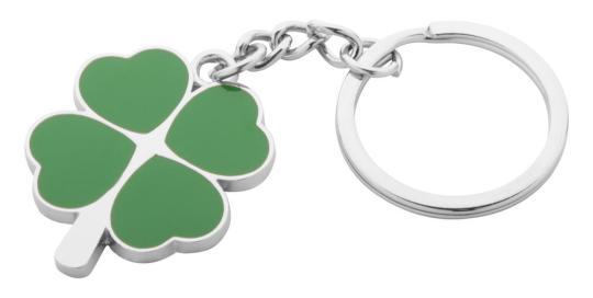 Lucky keyring Silver/green